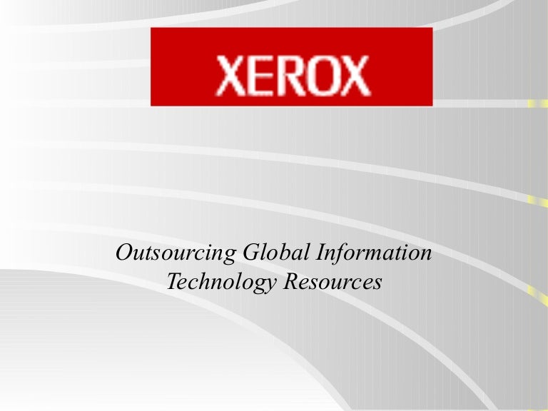 xerox case study summary